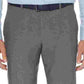 Perry Ellis Men's Gray Stretch Check Work Pants Gray Size 36X29