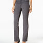 Charter Club Women's Lexington Straight-Leg Jeans Dark Gray Size 4