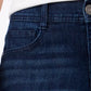 Style & Co Women's Tummy-Control Slim-Leg Jeans Blue Size 18 S