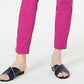 Charter Club Women's Bristol Skinny Ankle Jeans Dark Pink Size 4