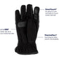 Isotoner Signature Men's Sleek Heat Sports Gloves Black Size Medium