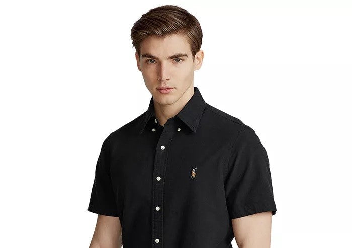 Ralph Lauren Men's Classic Fit Oxford Shirt Black Size X-Small