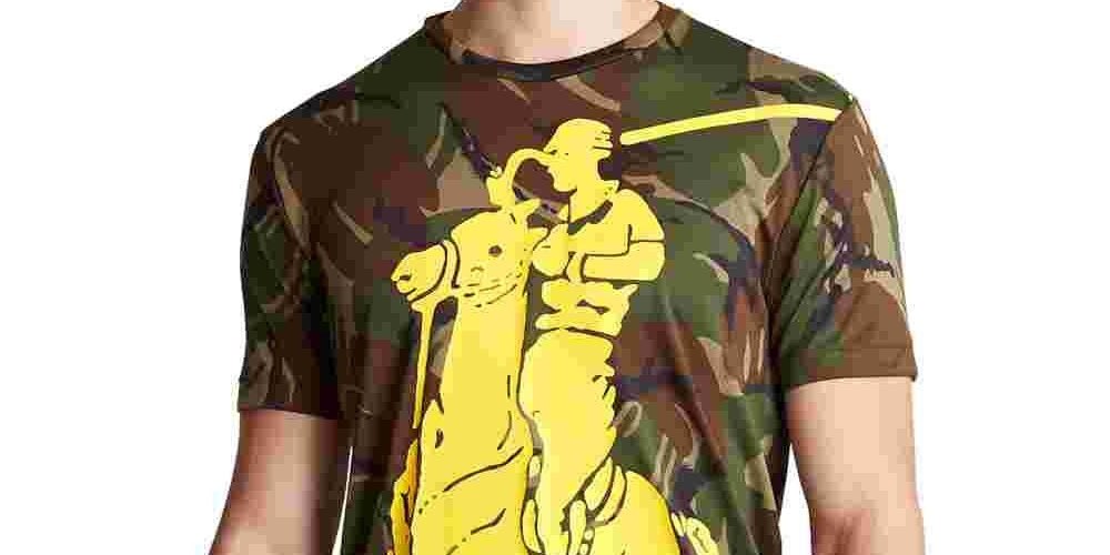 Ralph Lauren Men's Polo Sport Classic Fit Cotton Graphic Tee Green Size X-Large