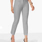 Alfani Women's Cropped Pants Grey Size 8 Petite