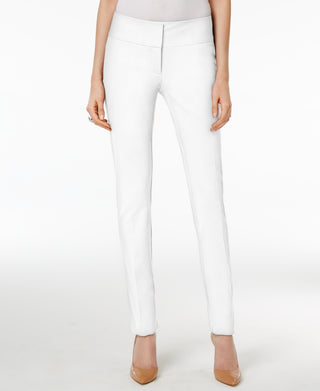 Alfani Women's Skinny Pants White Size 2 Petite