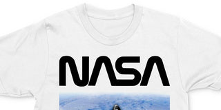 Changes Nasa Space Shuttle Men's Graphic T-Shirt White Size Medium