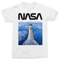 Changes Nasa Space Shuttle Men's Graphic T Shirt White Size Small