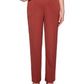 Alfred Dunner Women's Petite Cedar Canyon Pull-On Pants Orange Size 20X5
