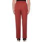 Alfred Dunner Women's Petite Cedar Canyon Pull-On Pants Orange Size 20X5