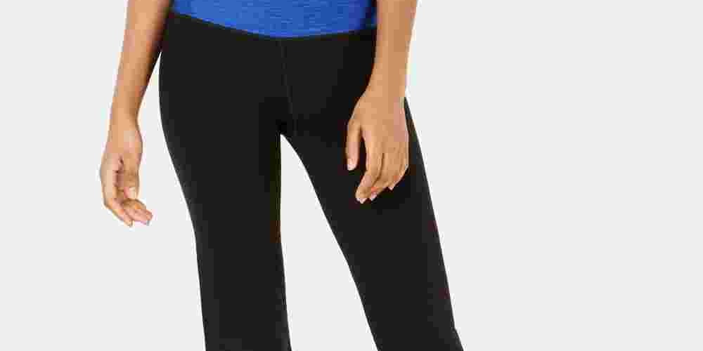 ID Ideology Women's Performance Yoga Pants Navy Size X-Small