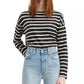 Levi's Women's Cora Cotton Sailor T-Shirt Black Size X-Large