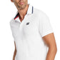 Tommy Hilfiger Men's Custom Fit Armstrong Logo Polo Shirt White Size Small