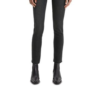 Levi's Women's Classic Button-Front Straight Jeans Black Size 10