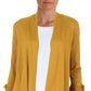 Alfani Women's Tie-Sleeve Cardigan Taupe Size Extra Large