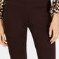 INC International Concepts Women's Petite Seamless Leggings Brown Size 6P