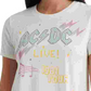 Lucky Brand Women's Ac/Dc Graphic Tee White Size Medium