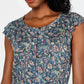 Lucky Brand Women's Felicia Dress Green Multi Green Size Large