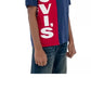 Levi's Little Boy's Colorblocked Vertical Logo T-Shirt Blue Size 4
