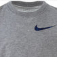 Nike Little Boy's Elite Pod Logo Print T-Shirt Grey Size 4