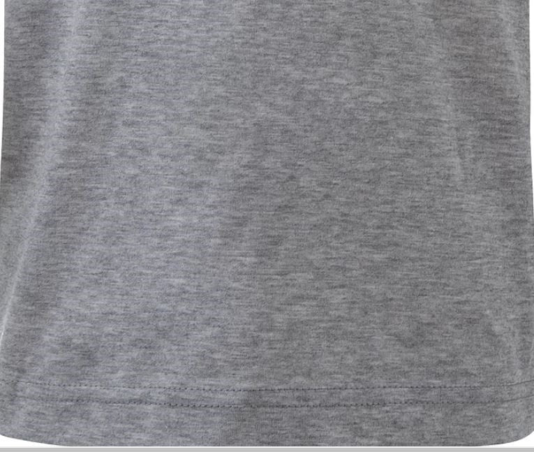 Nike Little Boy's Elite Pod Logo Print T-Shirt Grey Size 4