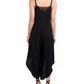 MSK Women's Just Hanging Cropped Jumpsuit Black Size Medium