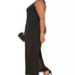 SL Women's Fashions Plus Size Embellished Mock-Neck Gown Black Size 20W