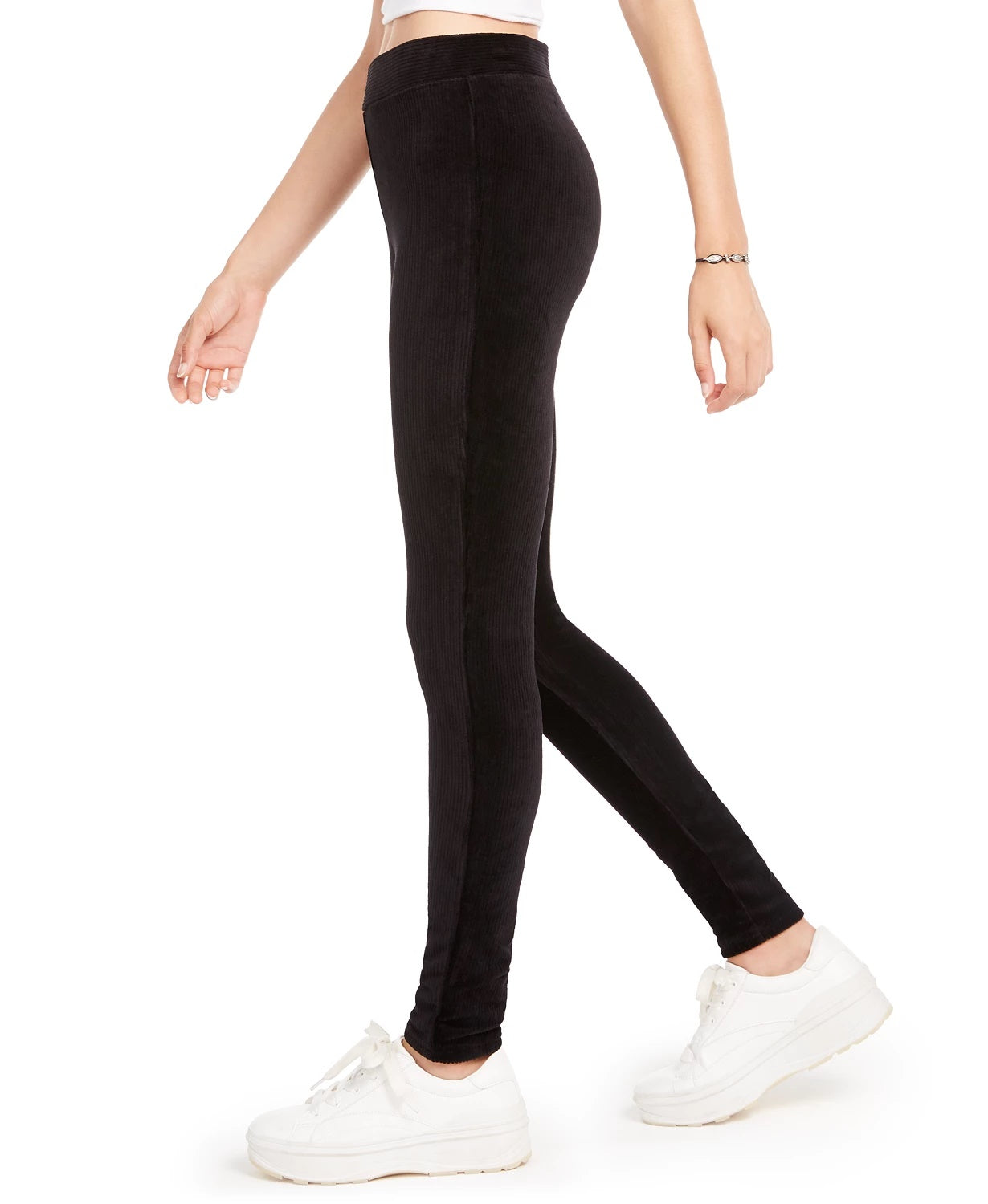 American Rag Juniors'' Corduroy Leggings Black Size Small