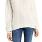 American Rag Juniors' Balloon-Sleeve Sweater White Size Large