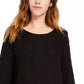 American Rag Women's Dolman Sleeve Scoop Neck Sweater Black Size Small