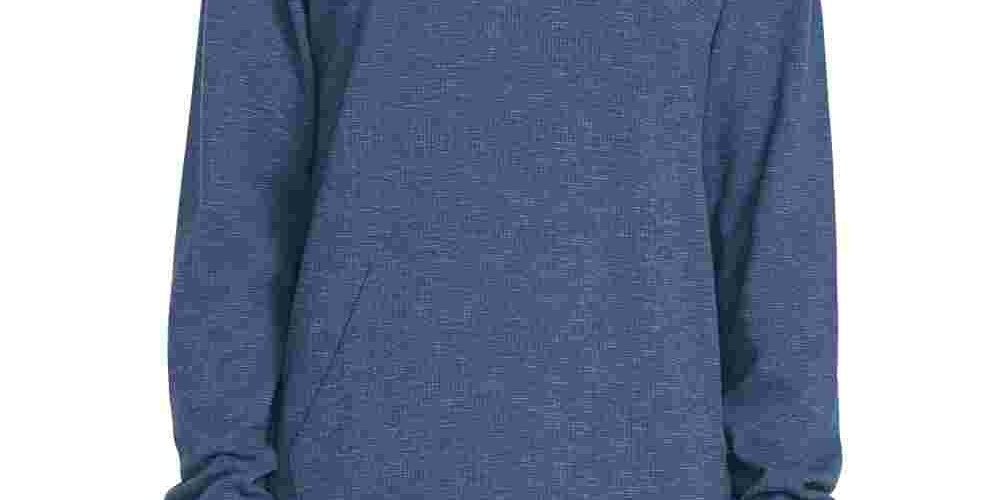Volcom Men's Wallace Thermal Hooded T-Shirt Navy Size Small