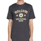 Volcom Men's New Sun Graphic T-Shirt Black Size Medium