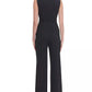 Tommy Hilfiger Women's Mock-Neck Jumpsuit Black Size 4