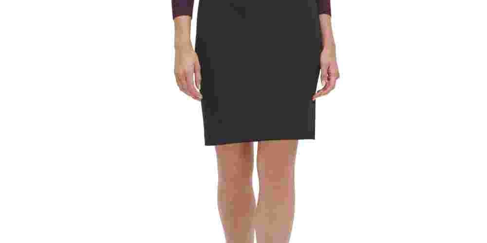 Tommy Hilfiger Women's Embellished Long Sleeve Open Cardigan Straight Leg Top Purple Size Small