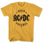 American Classics Men's ACDC High Voltage Graphic T-Shirt Yellow Size M