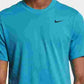 Nike Men's Dri-Fit Training T-Shirt Bright Blue Size Large