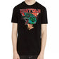 Buffalo David Bitton Men's Tymop Logo Graphic T-Shirt Black Size XX Large