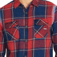 Buffalo David Men's Sidope Shirt Red Size X-Large