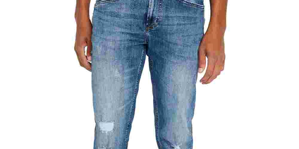 Buffalo David Bitton Men's Slim Fit Ash-X Jeans Blue Size 32X32