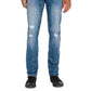Buffalo David Bitton Men's Slim Fit Ash-X Jeans Blue Size 32X32