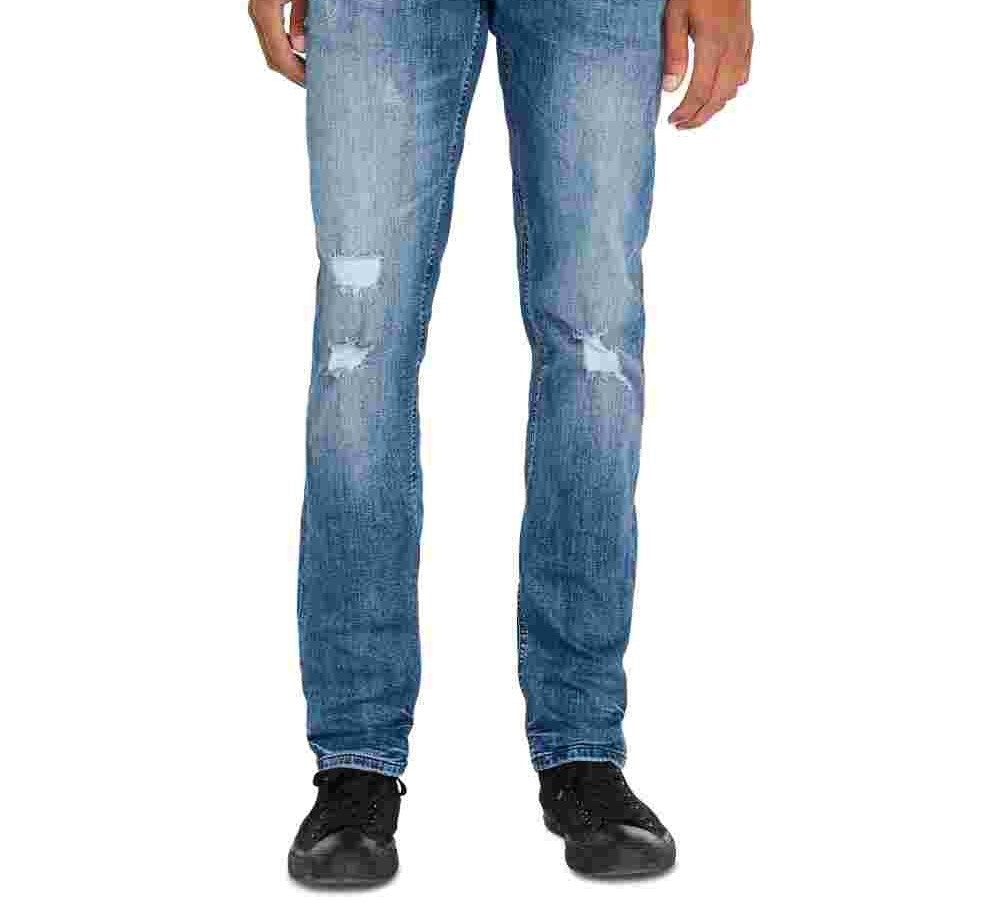 Buffalo David Bitton Men's Slim Fit Ash-X Jeans Blue Size 32X32