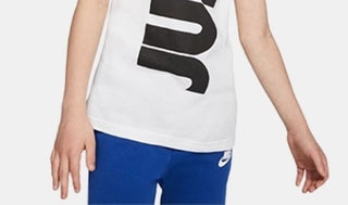 Nike Big Boy's Just Do It Tank White Size Large