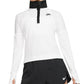 Nike Women's Air Half Zip Running Top White Size Small