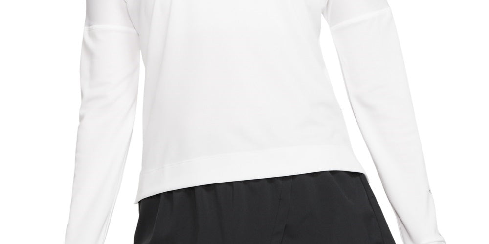 Nike Women's Air Half Zip Running Top White Size Small