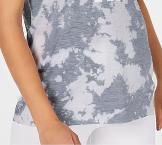 Nike Women's Dri Fit Printed Just Do It Training Top Charcoal Size Medium