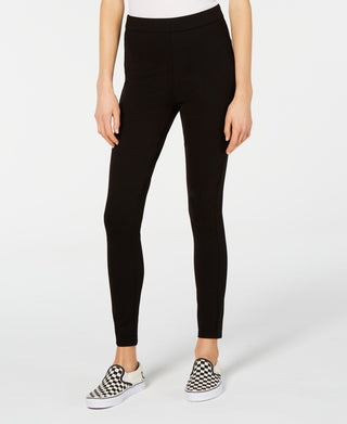 Celebrity Pink Juniors' High-Rise Skinny Ponte Pants Black Size X-Small