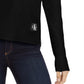 Calvin Klein Women's Jeans Crewneck Sweater Black Size Small