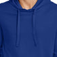 Michael Kors Men's Luxe Cotton Hoodie Blue Size XX-Large