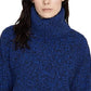 Sanctuary Women's The Roll Neck Sweater Heather/Black Black Size Small