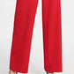 DKNY Women's Ruffle Detail Jumpsuit Red Size 2