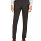 DKNY Men's Modern Fit Stretch Plaid Suit Separate Pants Charcoal Size 32X32